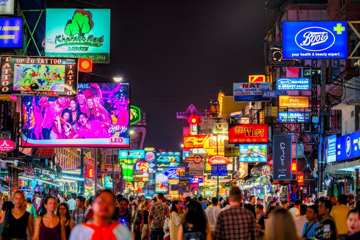 רחוב הקאוסן (Khao San Road)